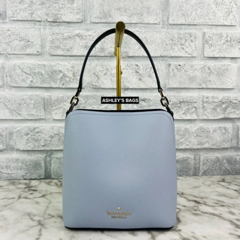 Kate Spade Darcy Colorblock Bucket Bag Crossbody In Pale Hydra